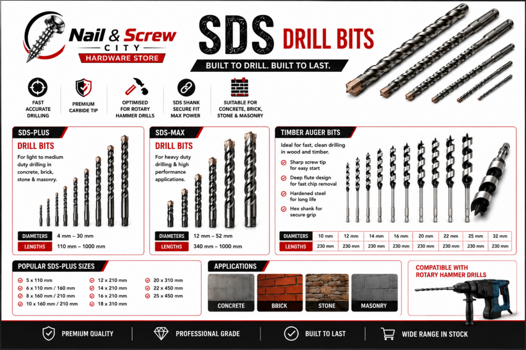 Drill Bits & accessories