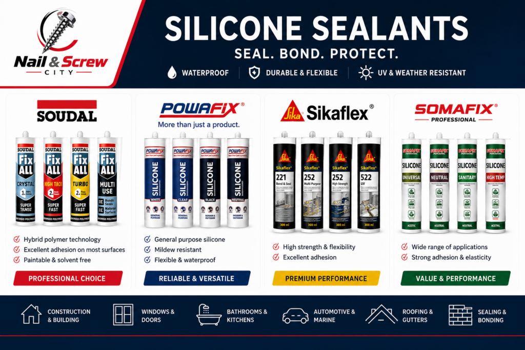 Silicone sealants & bonding